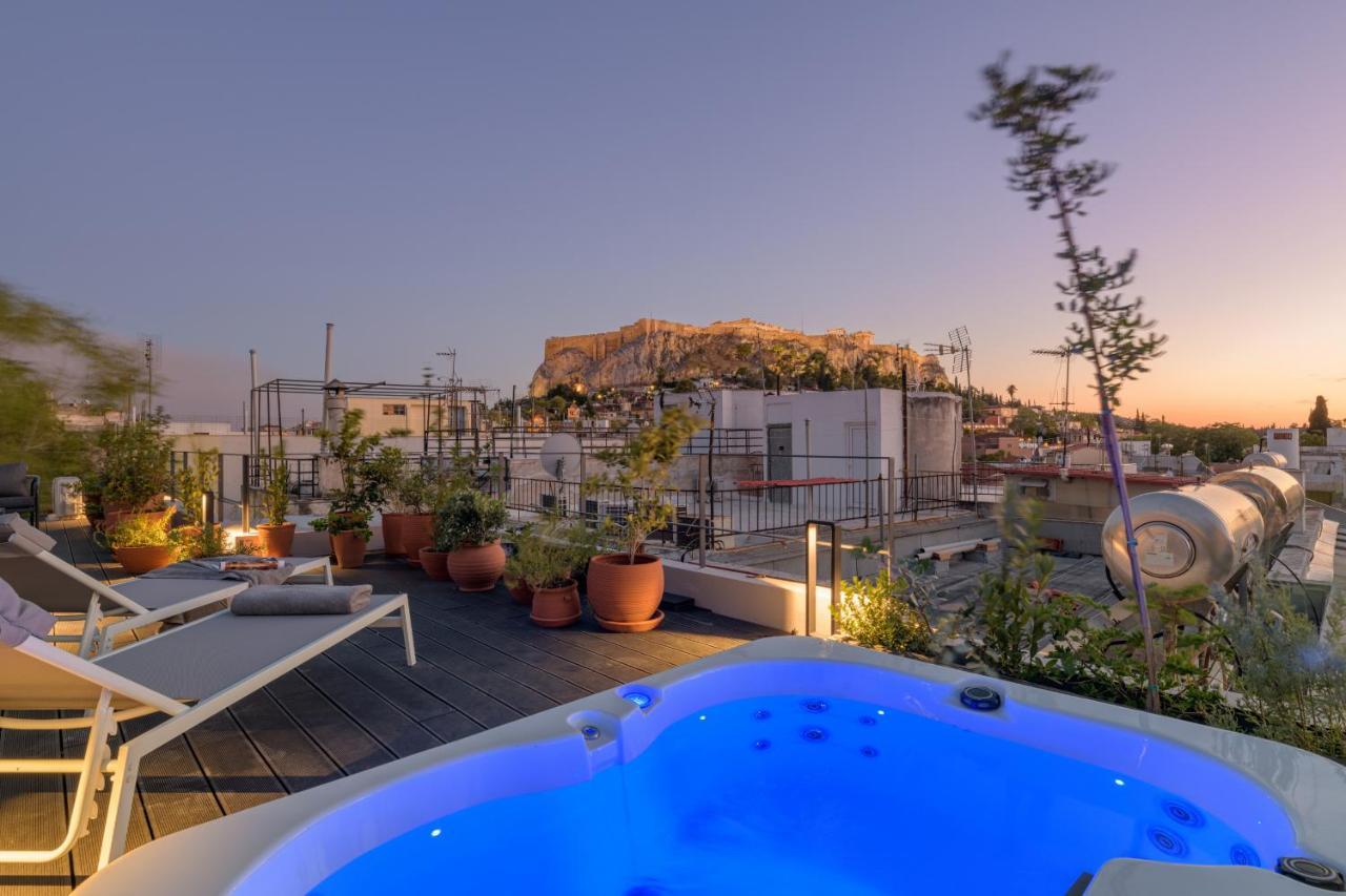 Your 4 Bdrm Dream House Acropolis View & Jacuzzi Atenas Exterior foto